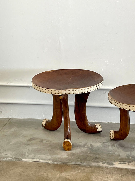 African Side Table - Medium