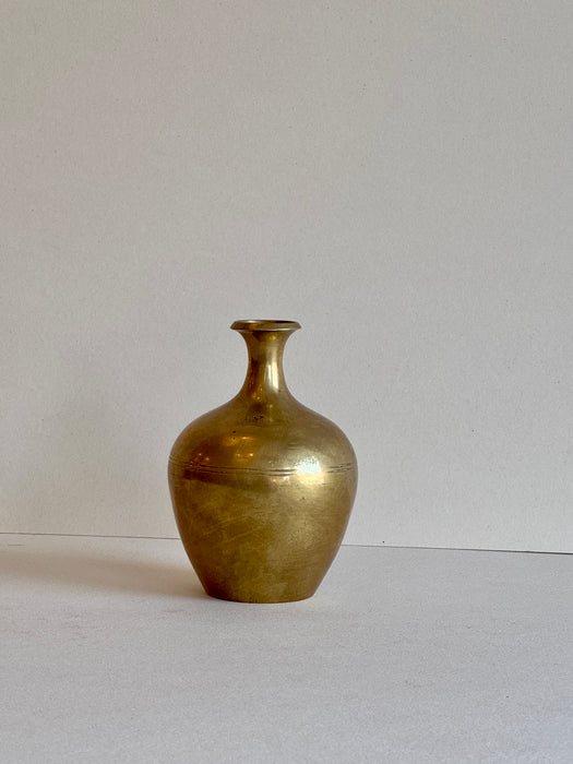 Brass Stem Vase