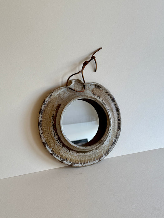 Ceramic Studio Pottery Mirror