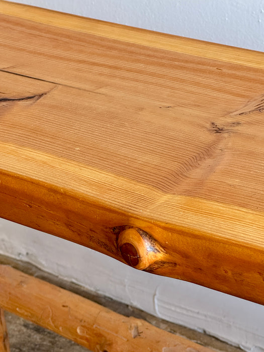 Ponderosa Pine Bench