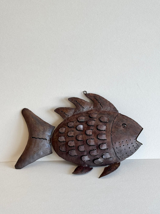 Metal Fish Sculpture