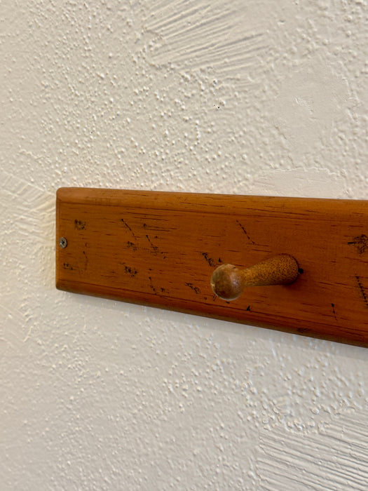 Oak Coat Rack