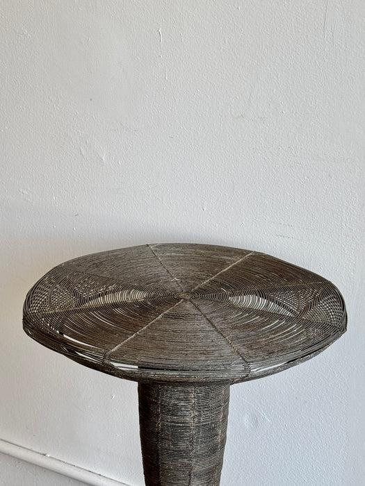 Wire Pedestal Table