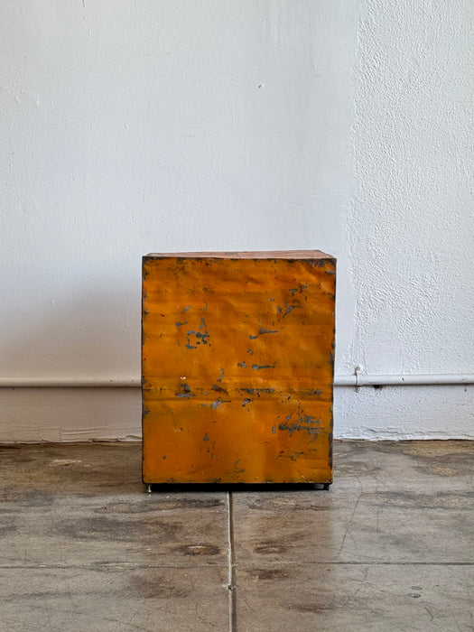 Reclaimed Metal Pedestal - L