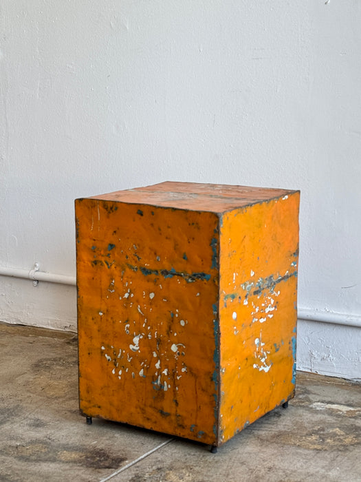 Reclaimed Metal Pedestal - M