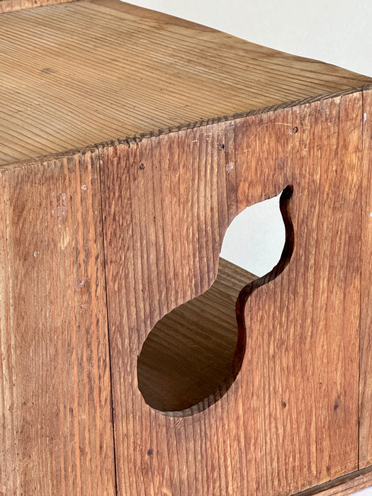 Vintage Japanese Desk Shelf