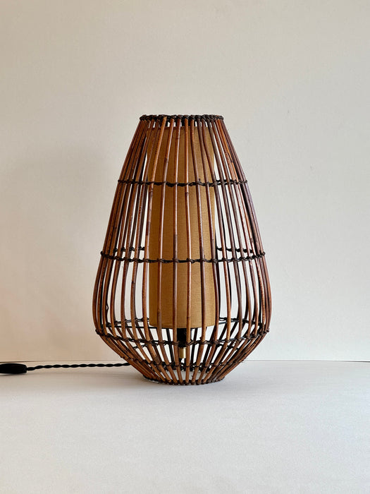 Bamboo Lantern Table Lamp