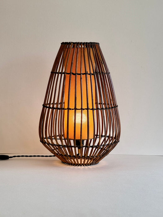 Bamboo Lantern Table Lamp