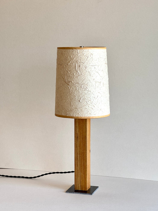 Canarywood Column Lamp