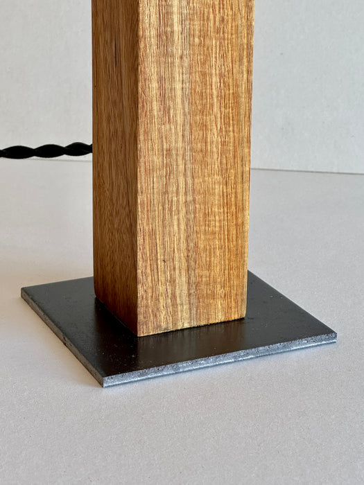 Canarywood Column Lamp