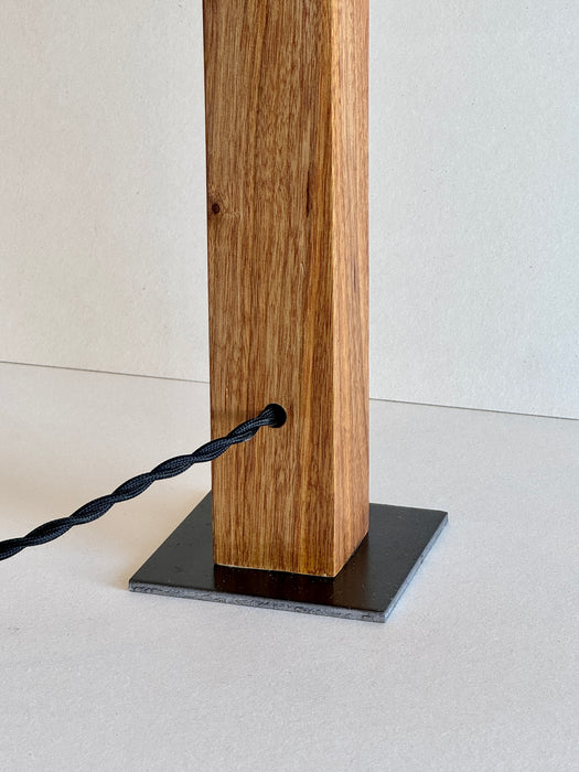 Canarywood Column Lamp