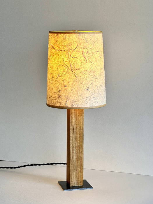 Canarywood Column Lamp