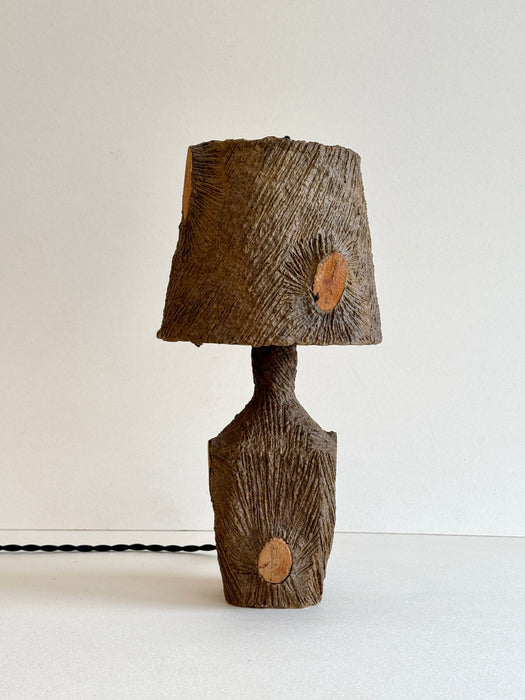 Petite Bark Table Lamp