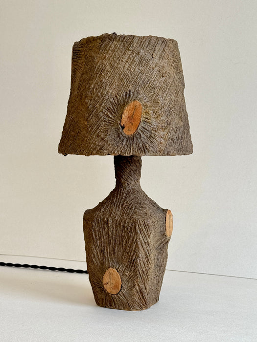 Petite Bark Table Lamp