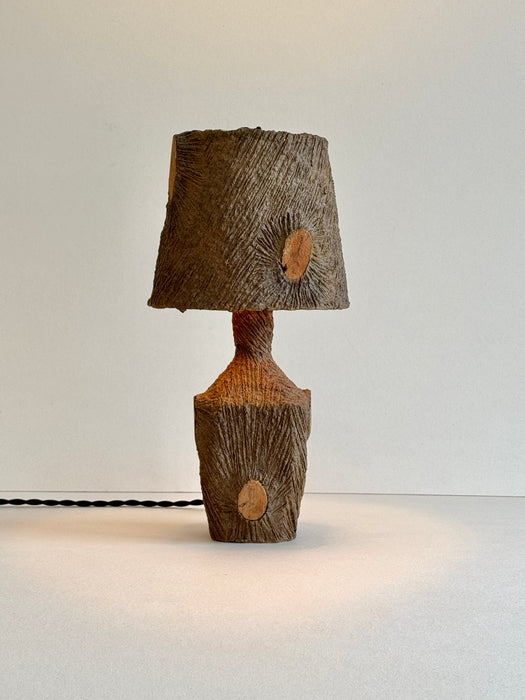 Petite Bark Table Lamp