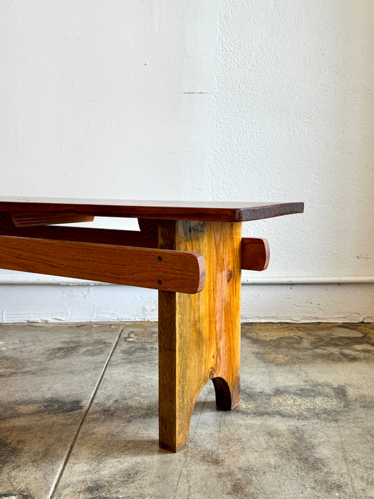 Arched Leg Long bench