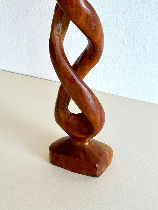 Helix Wood Sculpture