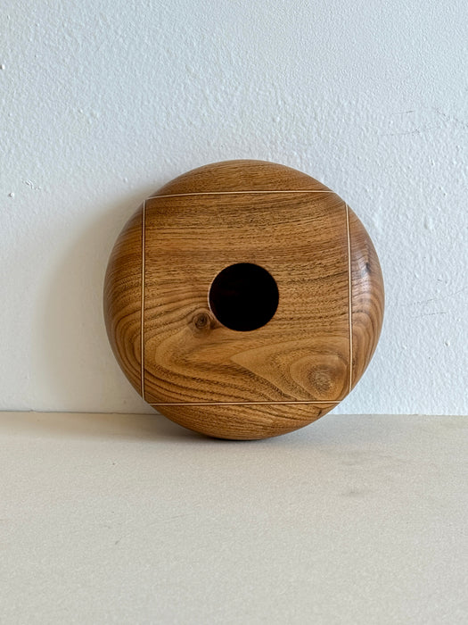 Oak Ikebana Vessel