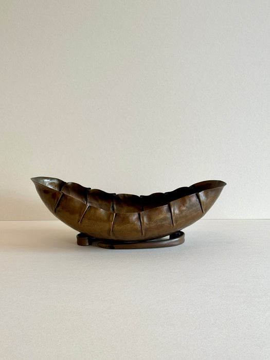 Oblong Copper Bowl