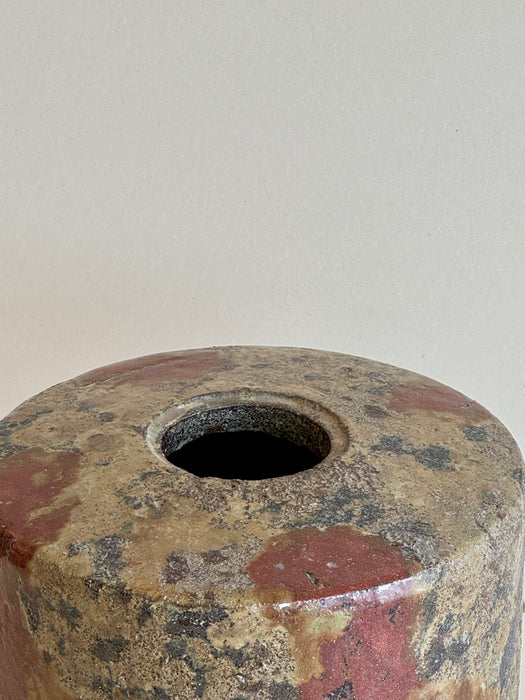Cylinder Pot With Various Glazes