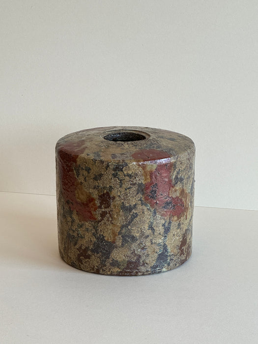 Cylinder Pot With Various Glazes