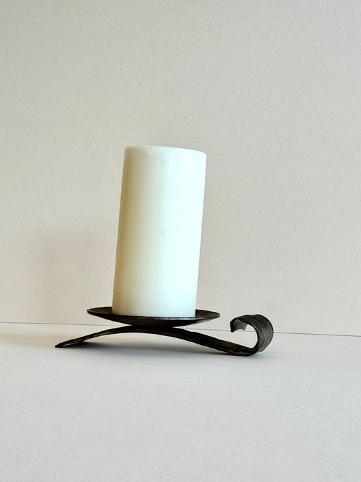 Wrought Iron Candle Holder