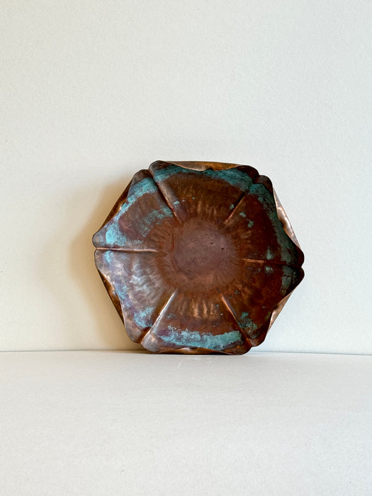 Hand Wrought Copper Platter