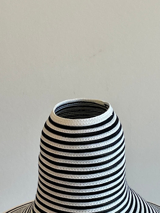 Fabric Striped Vase