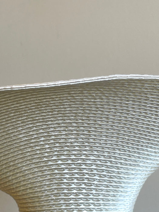Fabric Vase - L - Ivory