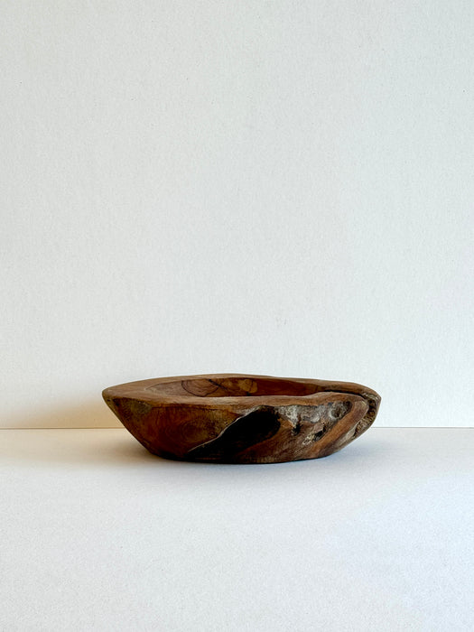 Hand Carved Mequite Bowl