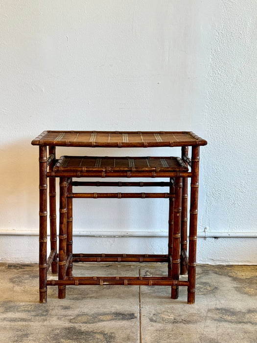 Bamboo Nesting Tables