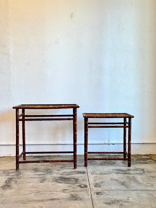 Bamboo Nesting Tables