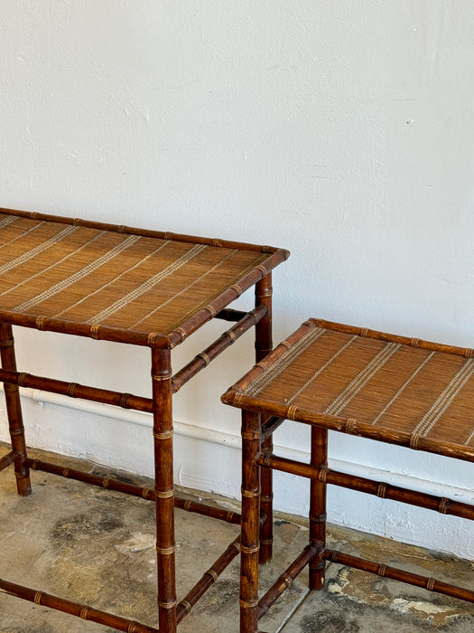 Bamboo Nesting Tables