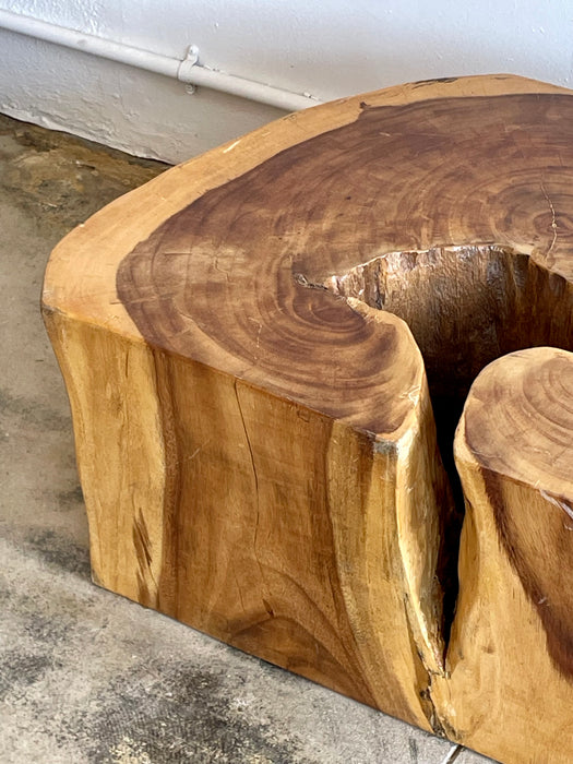 Reclaimed Trunk Table