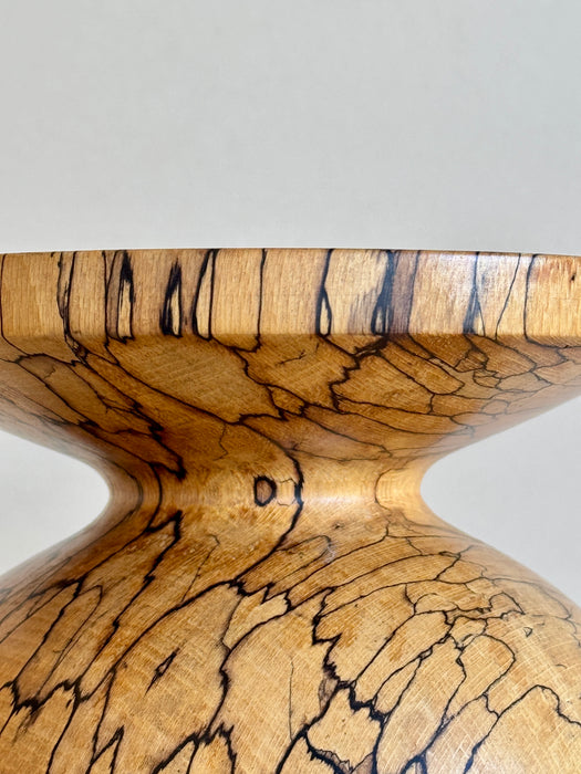 Large Spalted Beech Weed Vase