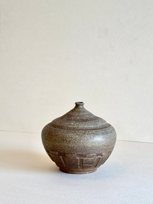 Stoneware Bud Vase