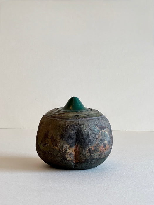 Raku Weed Vase