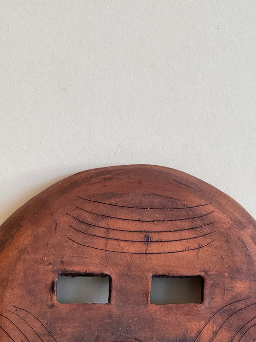 Hanging Ceramic Face