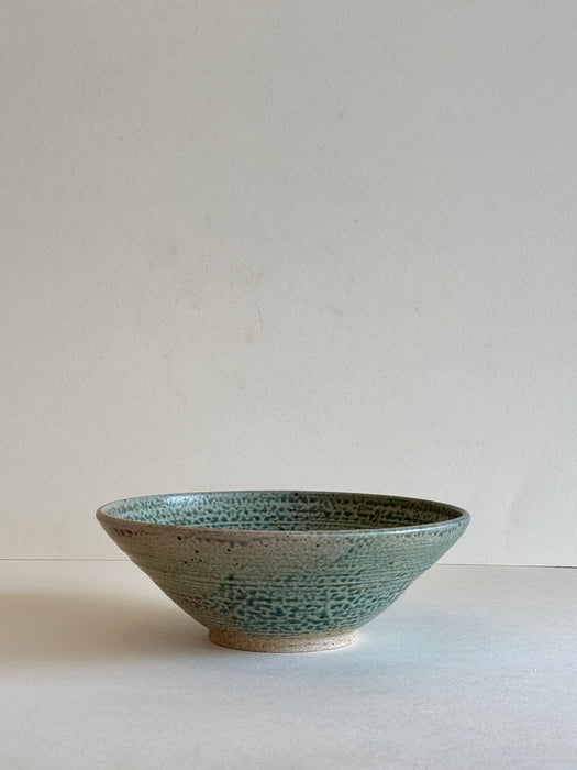 Salt Glazed Serving Bowl