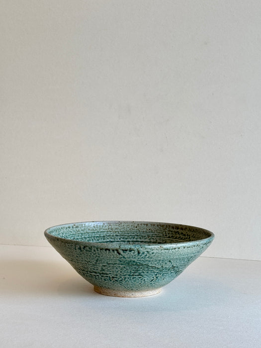 Salt Glazed Serving Bowl