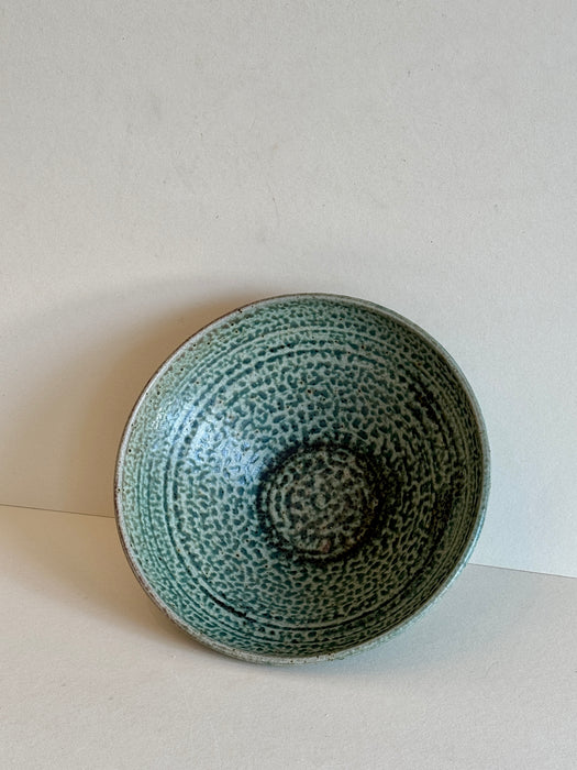 Salt Glazed Serving Bowl