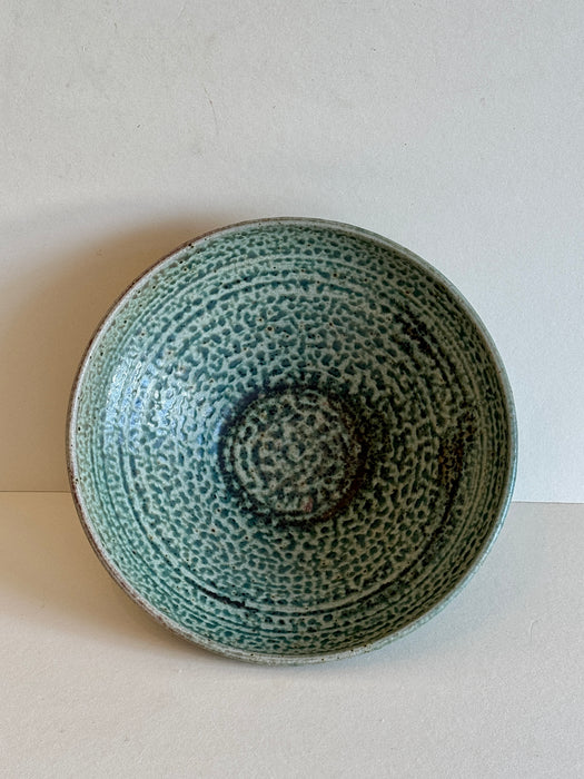 Salt Glazed Serving Bowl