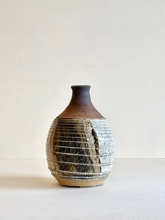 J.S Stoneware Vase