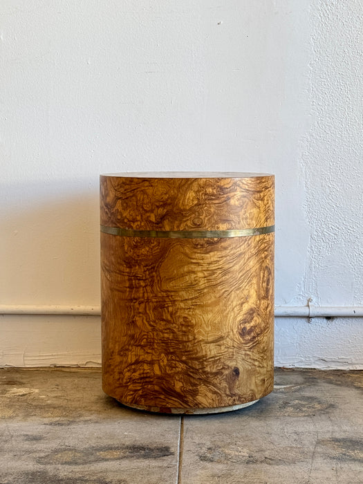 Chestnut Burl Side Table