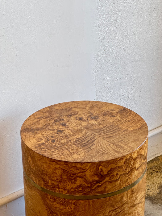 Chestnut Burl Side Table