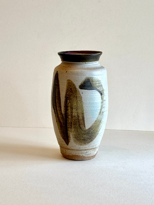 F.S Stoneware Vase