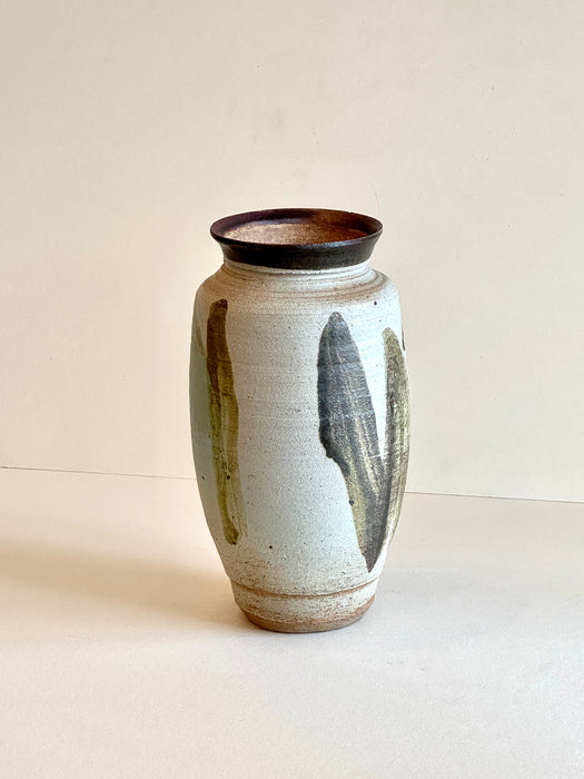 F.S Stoneware Vase