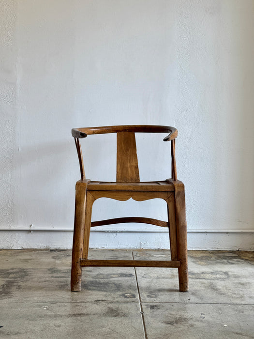 Early 20th Century Horseshoe Back Armchair