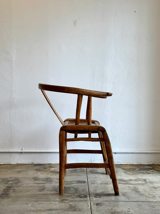 Early 20th Century Horseshoe Back Armchair