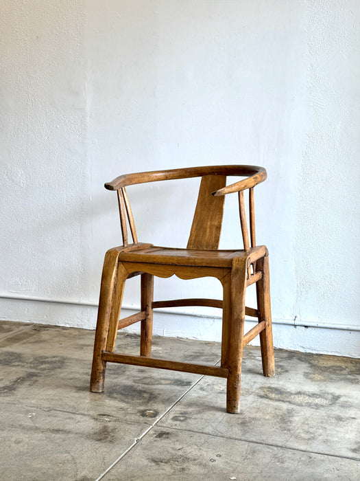 Early 20th Century Horseshoe Back Armchair